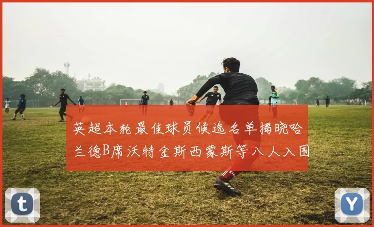 英超本轮最佳球员候选名单揭晓哈兰德B席沃特金斯西蒙斯等八人入围
